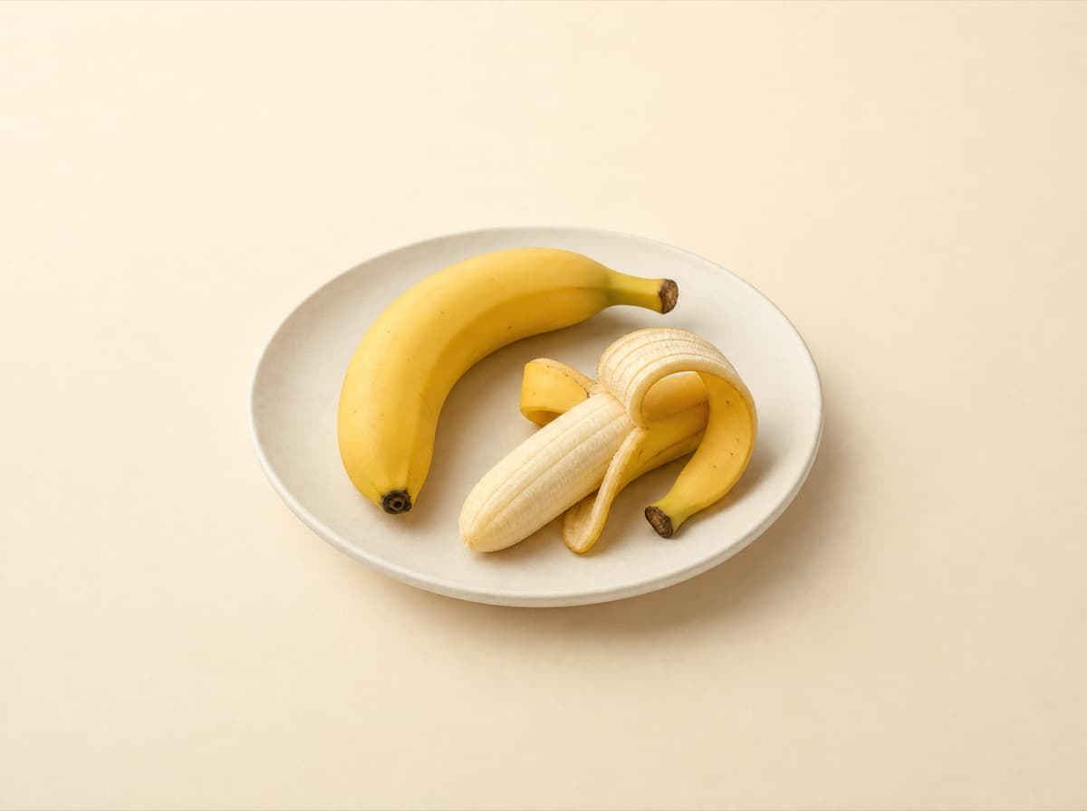 Banana, as this page weighs it.