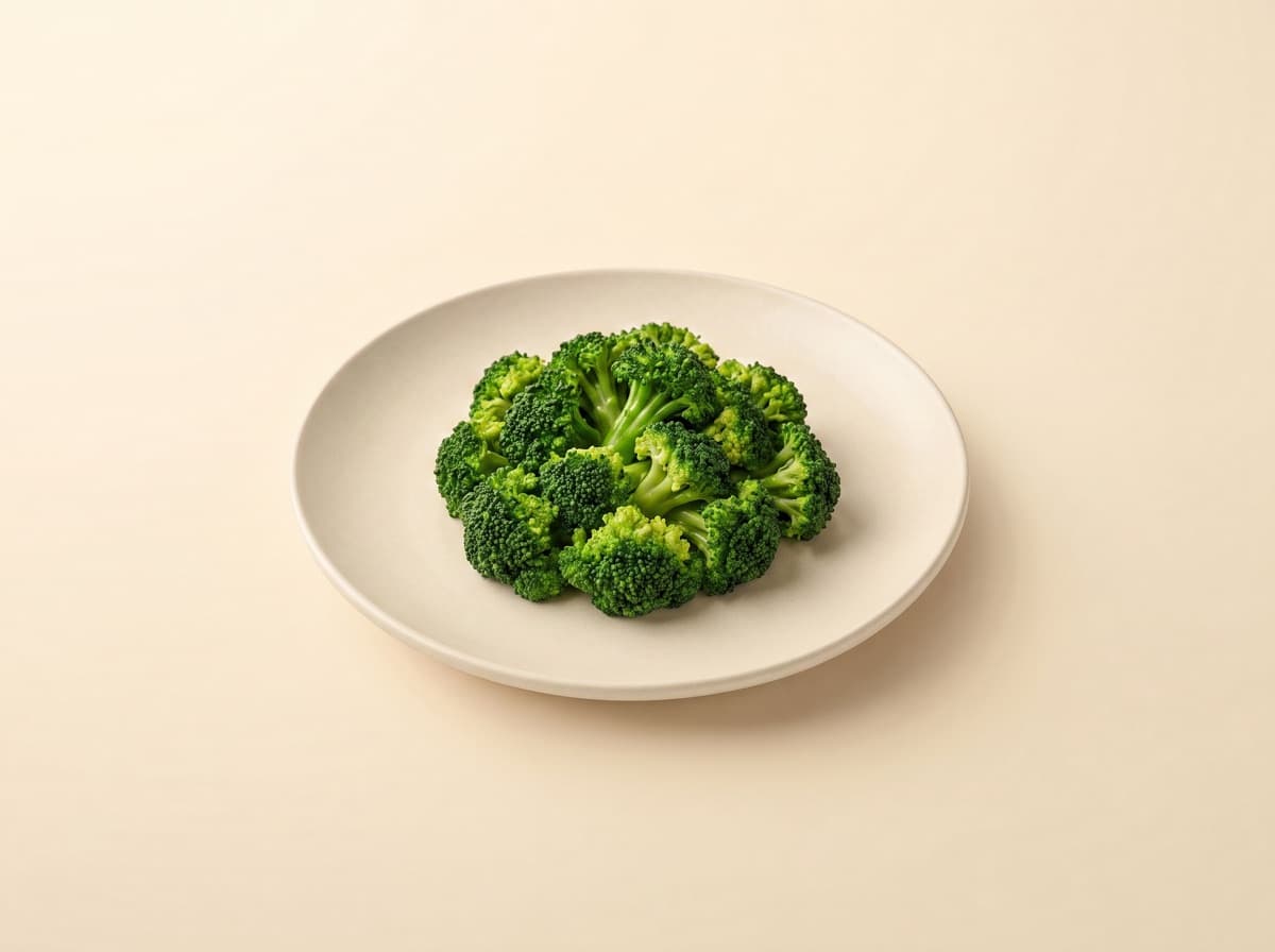 Broccoli, as this page weighs it.