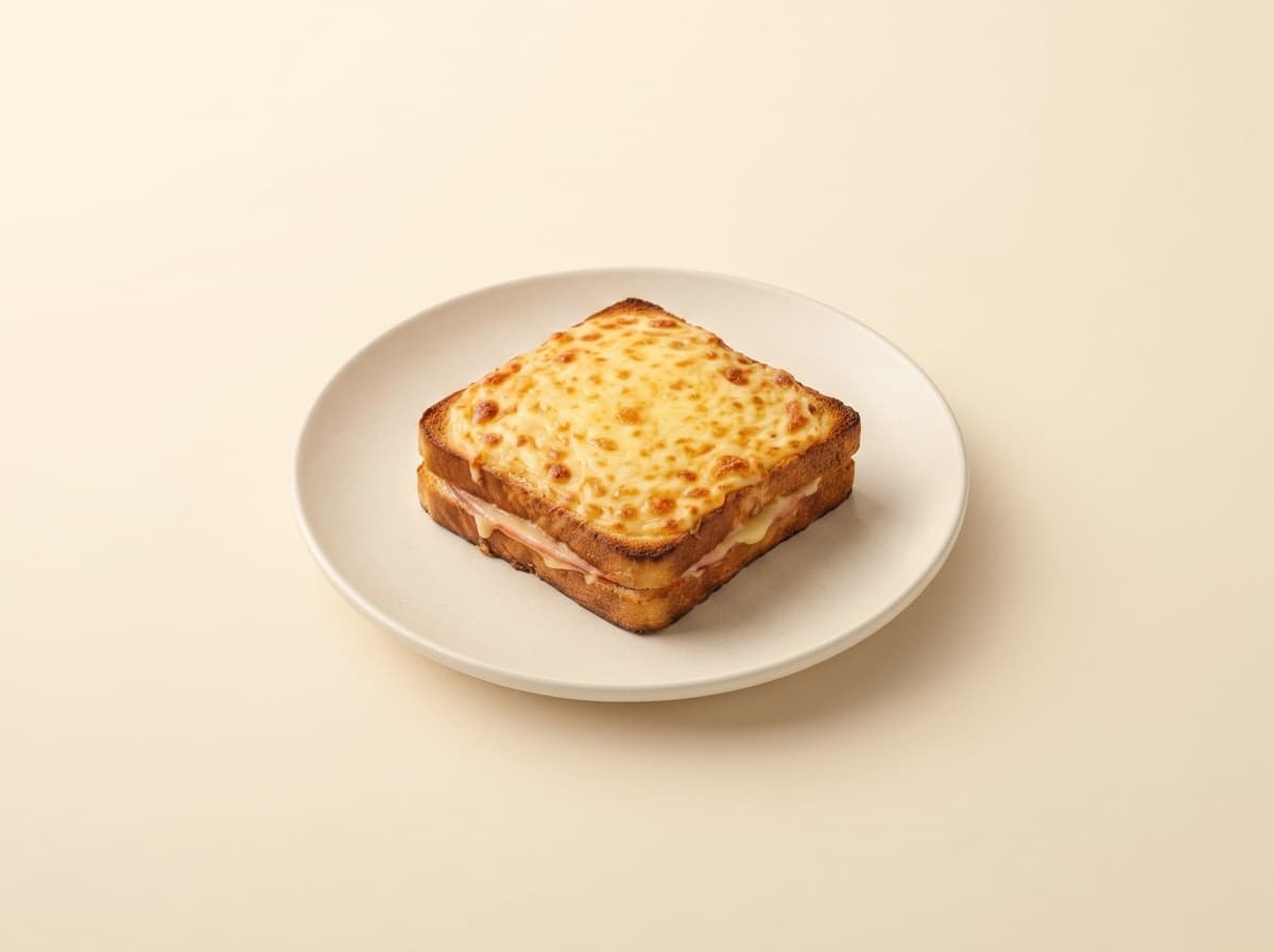 Croque-monsieur, as this page weighs it.