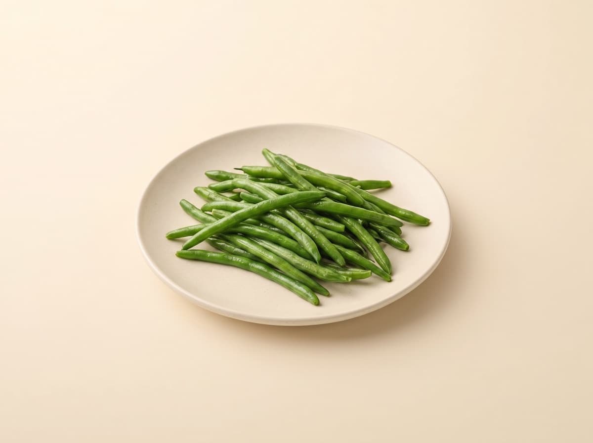 Green beans, as this page weighs it.