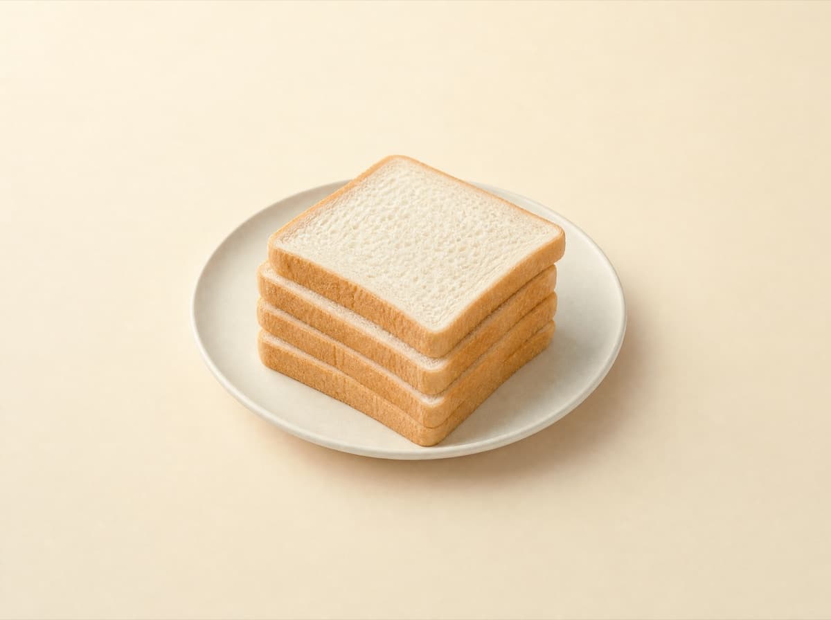 Sandwich bread, as this page weighs it.