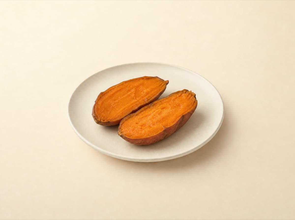 Sweet potato, as this page weighs it.