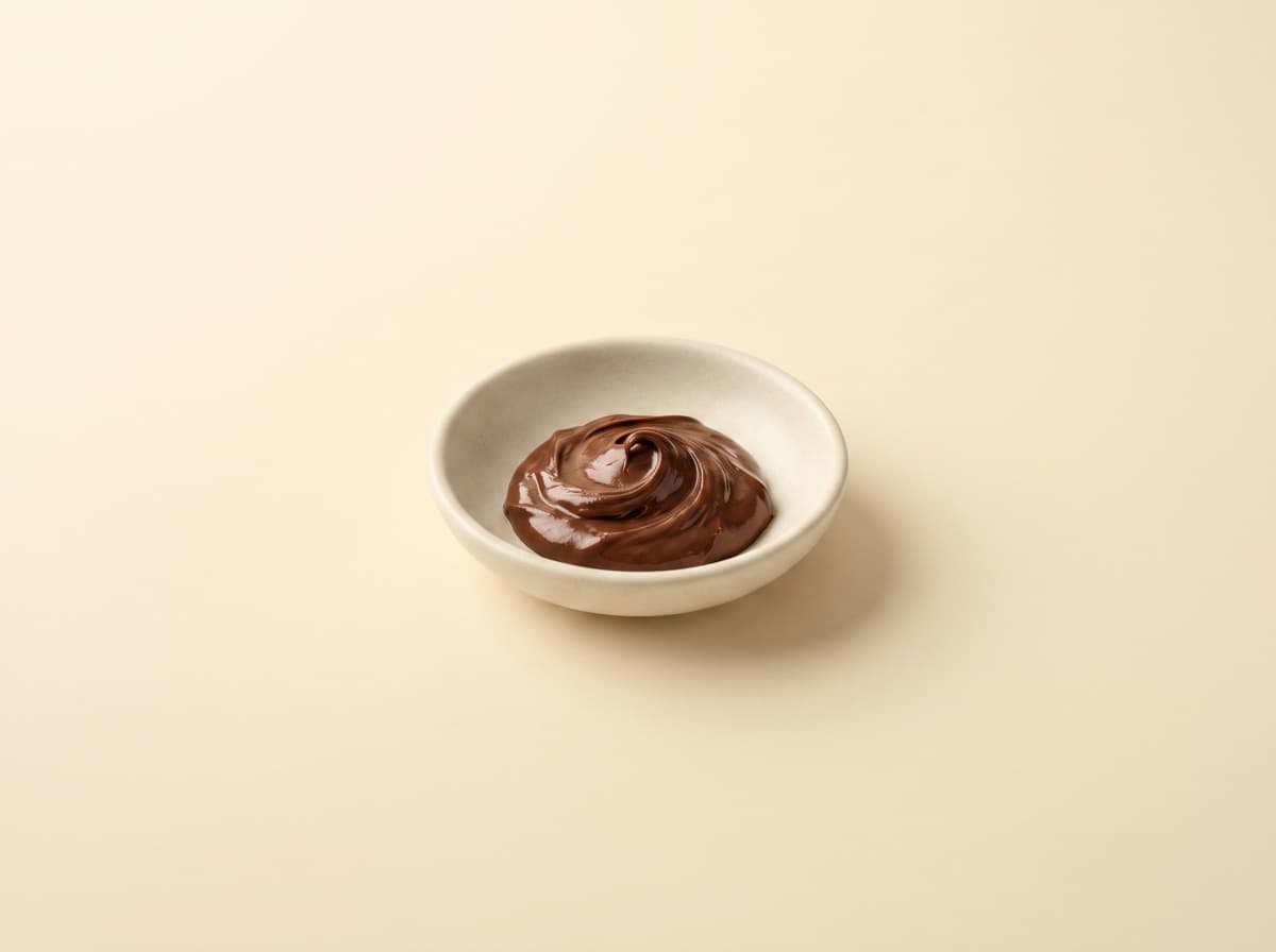 Chocolate hazelnut spread, as this page weighs it.