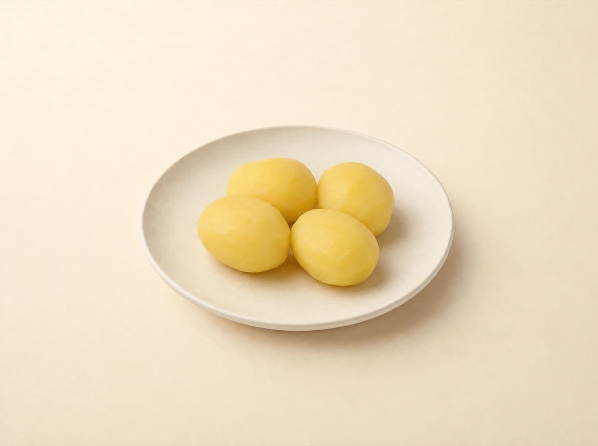 Potato, as this page weighs it.