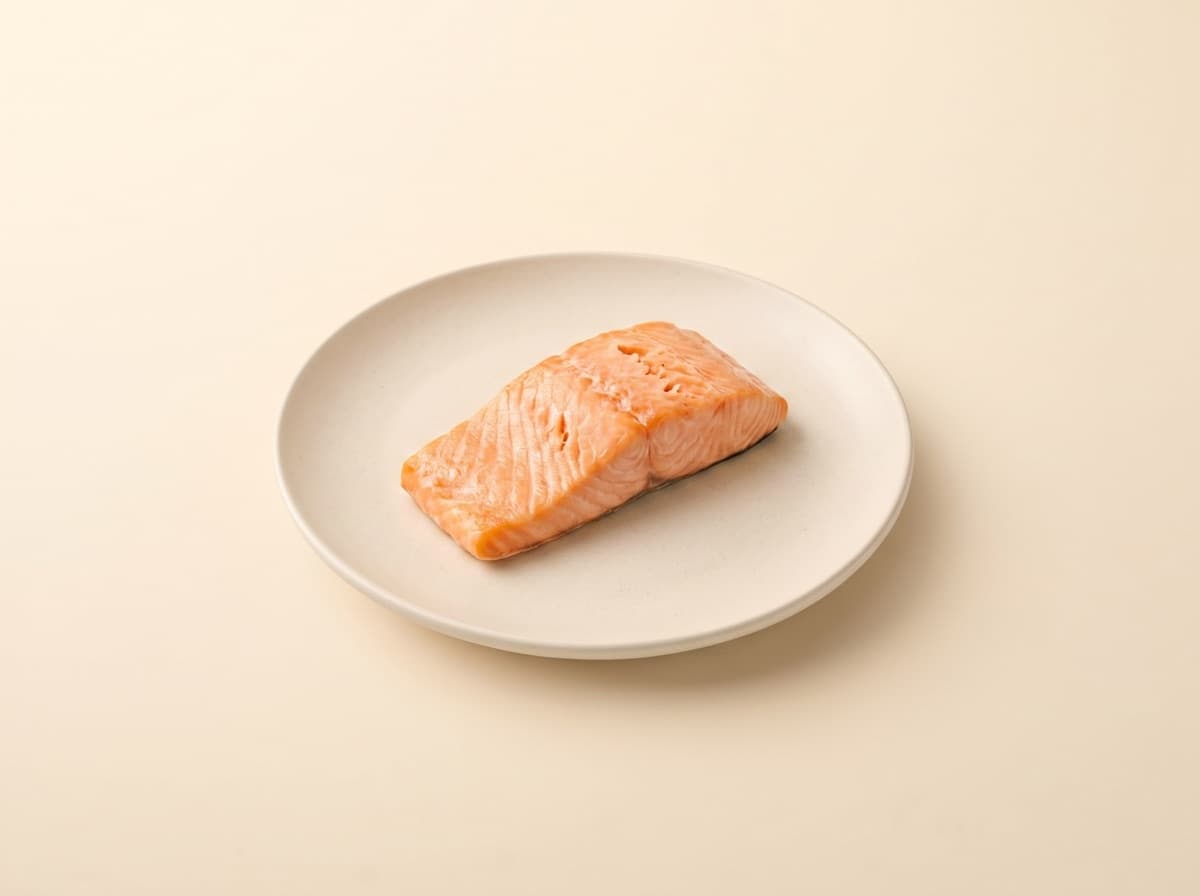 Salmon, as this page weighs it.