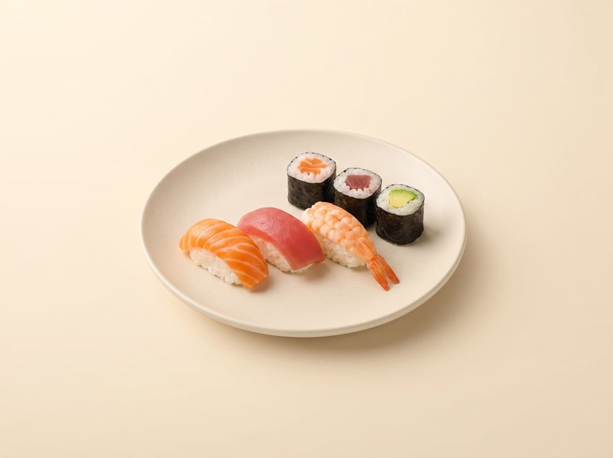 Sushi, as this page weighs it.