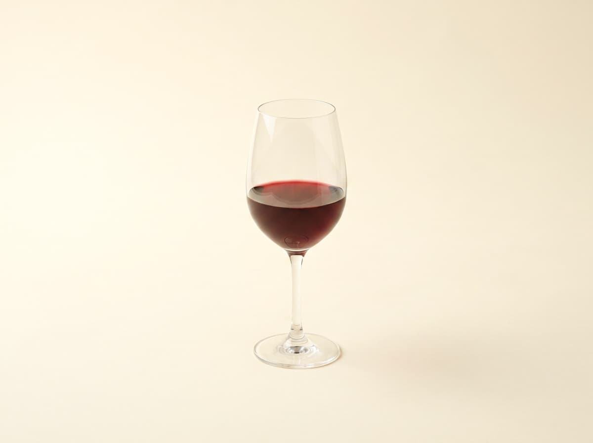 Red wine, as this page weighs it.